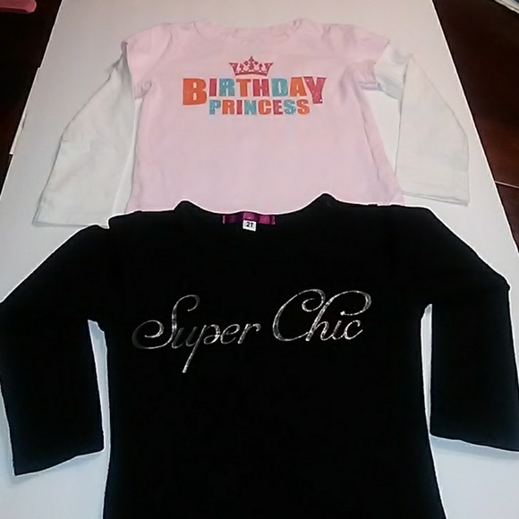 Toddler girl's 2-tops Bundle - Picture 1 of 6